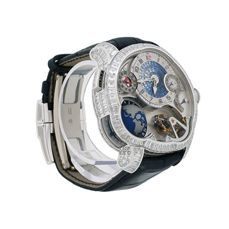 Greubel Forsey GMT型號 Earth 長方形切割 Diamond Edition