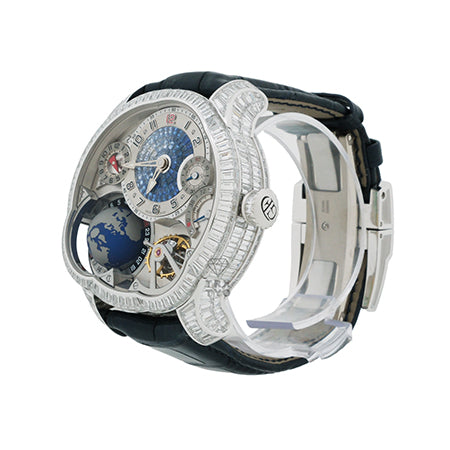 Greubel Forsey GMT型號 Earth 長方形切割 Diamond Edition