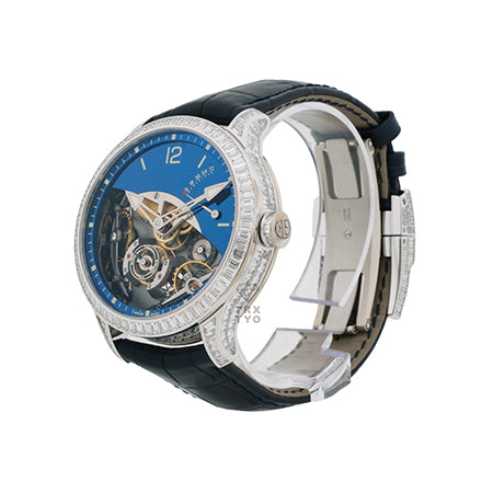 Greubel Forsey Double Tourbillon 30°型號 長方形切割 White Gold Edition
