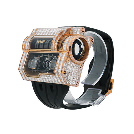 Hublot MP-07 42 Days Power Reserve Tourbillon baguette diamond model