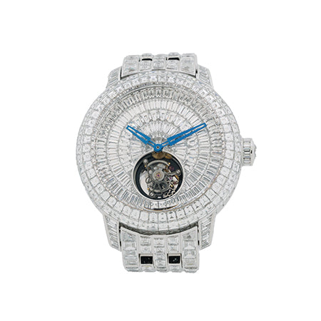 Jacob & Co. Brilliant Flying Tourbillon White Diamonds (White Gold) II – Full Diamond 手鏈